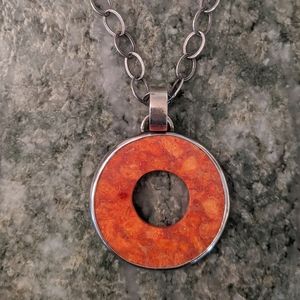 Silpada Coral Necklace